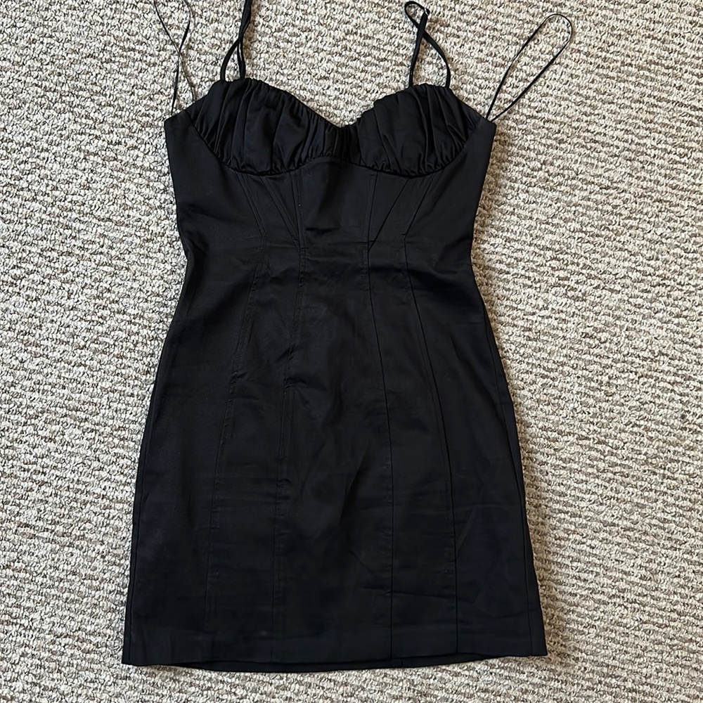 Zara Black Mini Dress - size medium